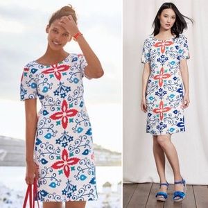 Delfina Linen Shift Dress by Boden